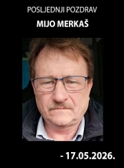 Obavijest o smrti - Mijo Merkaš