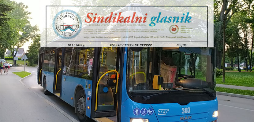 Sindikalni glasnik br. 96 - 10.11.2020.